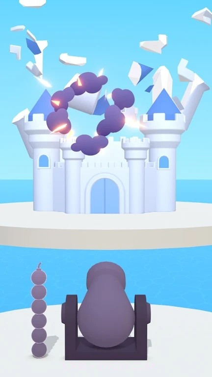 发射炸毁城堡截图1