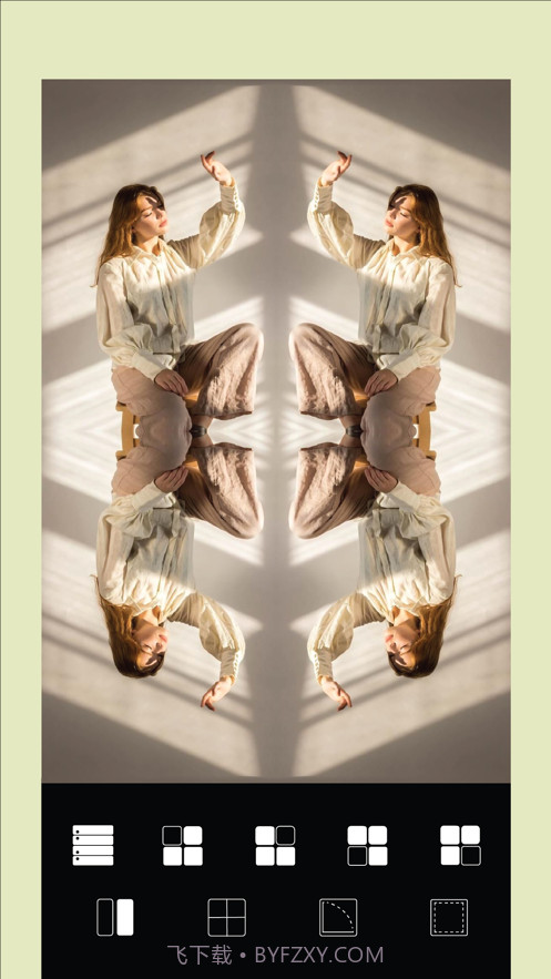 镜面照片特效相机截图2