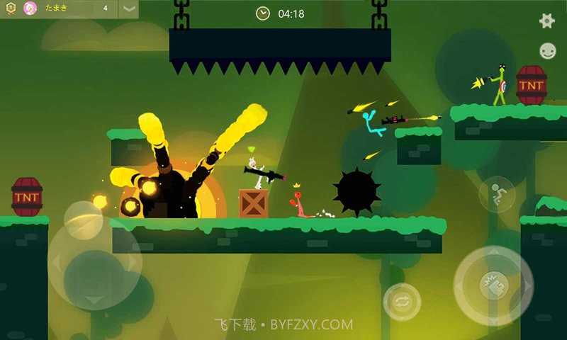 乱斗火柴人无广告截图3 乱斗火柴人无广告截图3