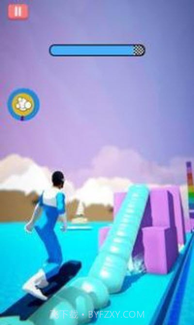 冬季滑雪比赛3D截图1