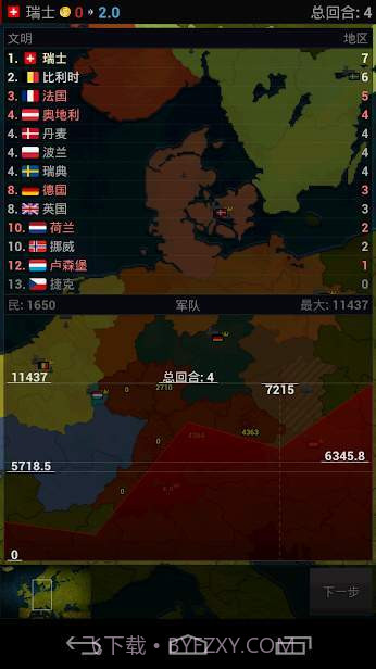 文明欧洲战争截图3