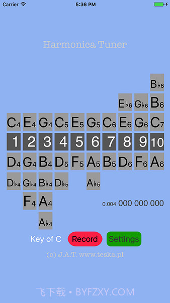 口琴调谐器截图3