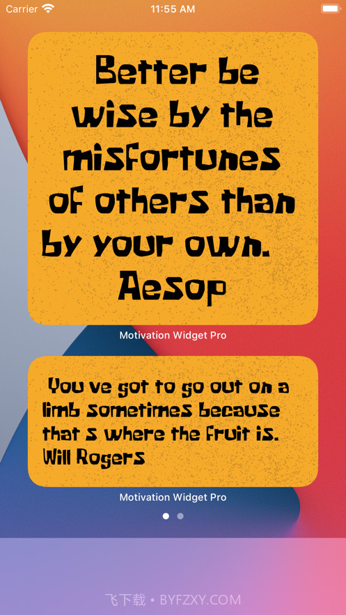 MotivationWidget:DailyQuote截图3