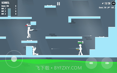 火柴人战斗在线射击截图3