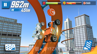 Hot Wheels Race Off截图1