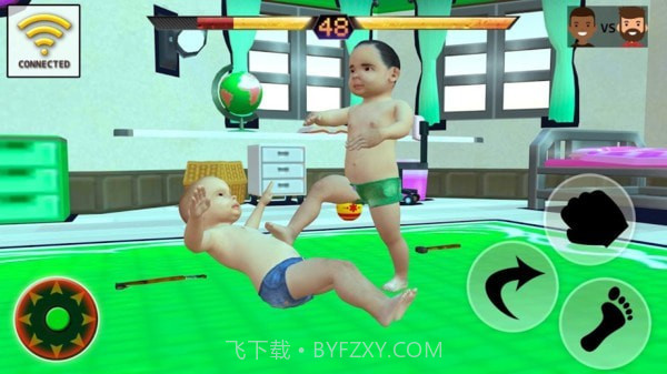 宝宝摔跤对决截图1