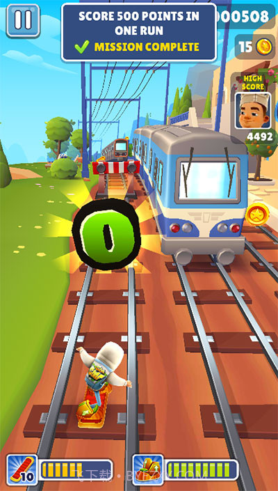 地铁跑酷希腊内置菜单版截图3 地铁跑酷希腊内置菜单版截图3