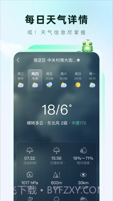 呱呱天气最新版截图2