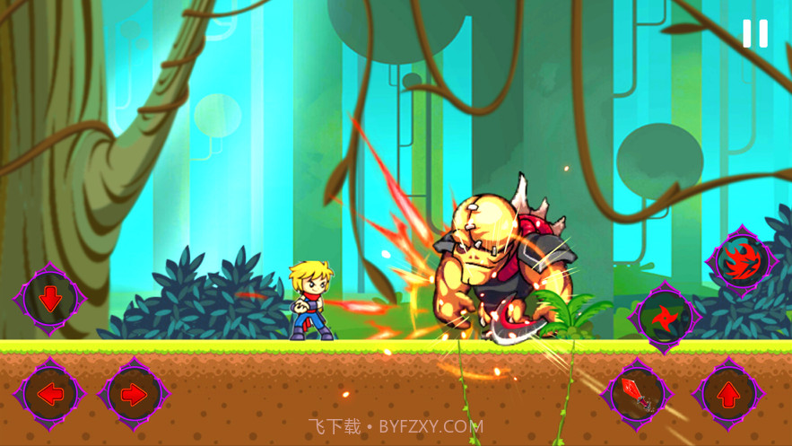 复仇勇敢的忍者召唤师截图1