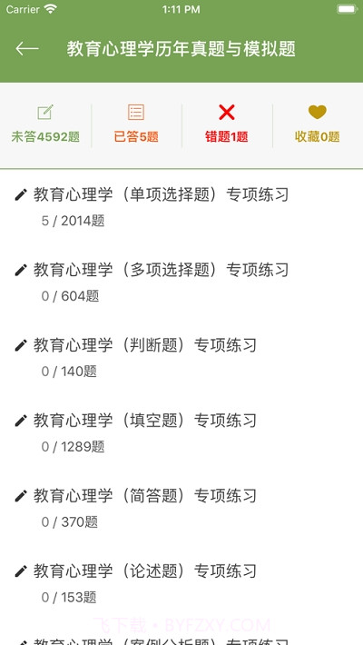 教育心理学同步题库及知识要点专题截图4