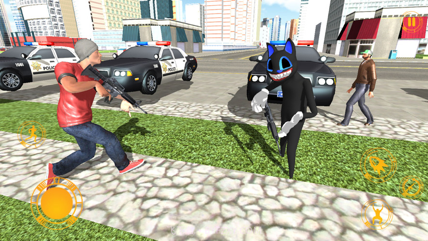 卡通猫犯罪城市英雄截图3