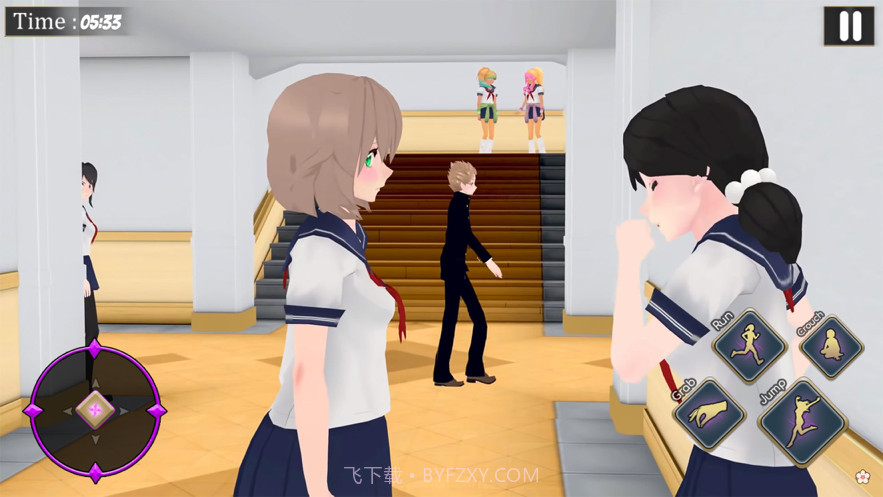 动漫坏女孩学校生活模拟截图1