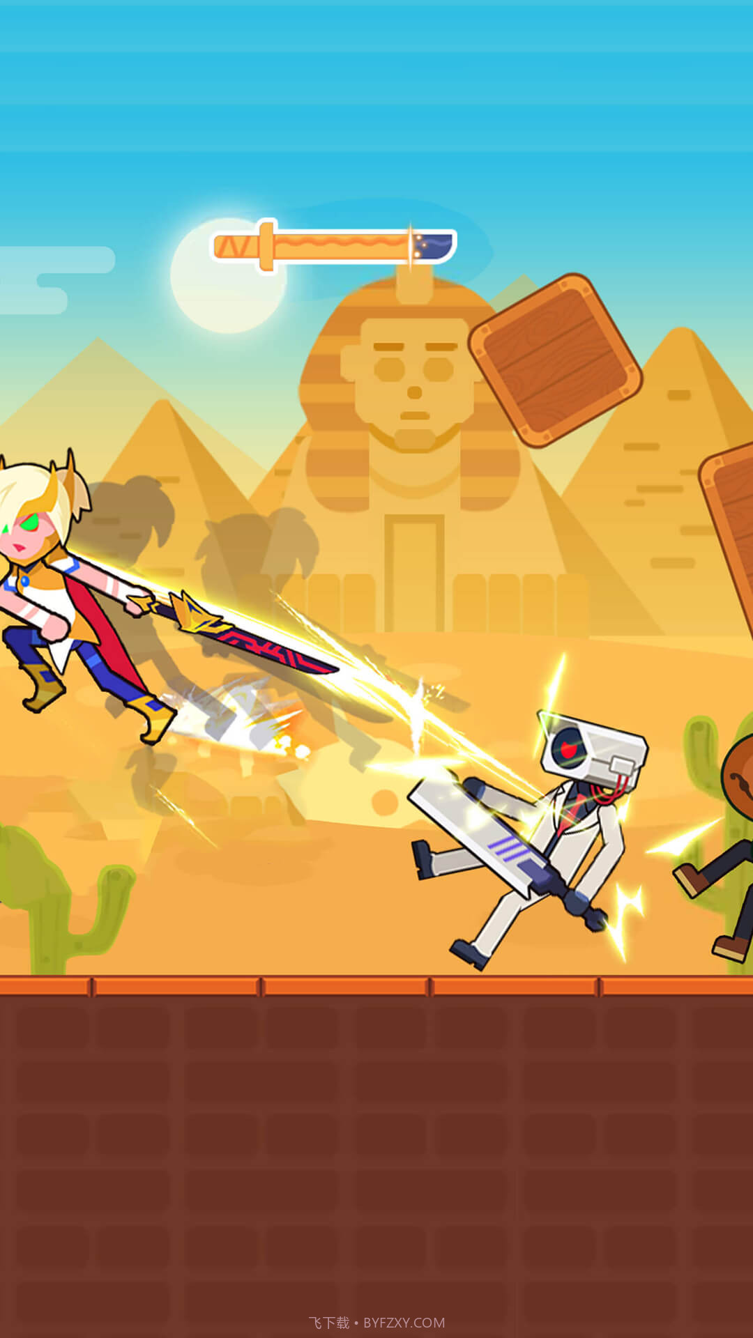 忍者大战马桶人截图1