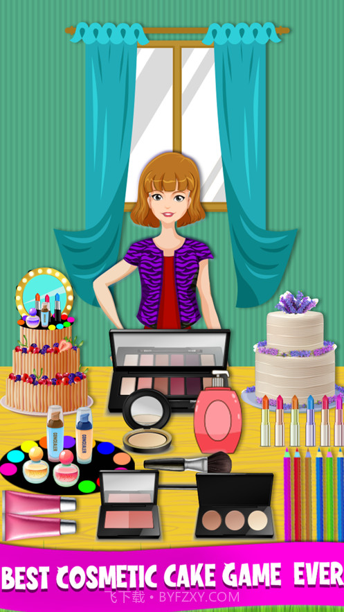 化妆品蛋糕烘焙截图3