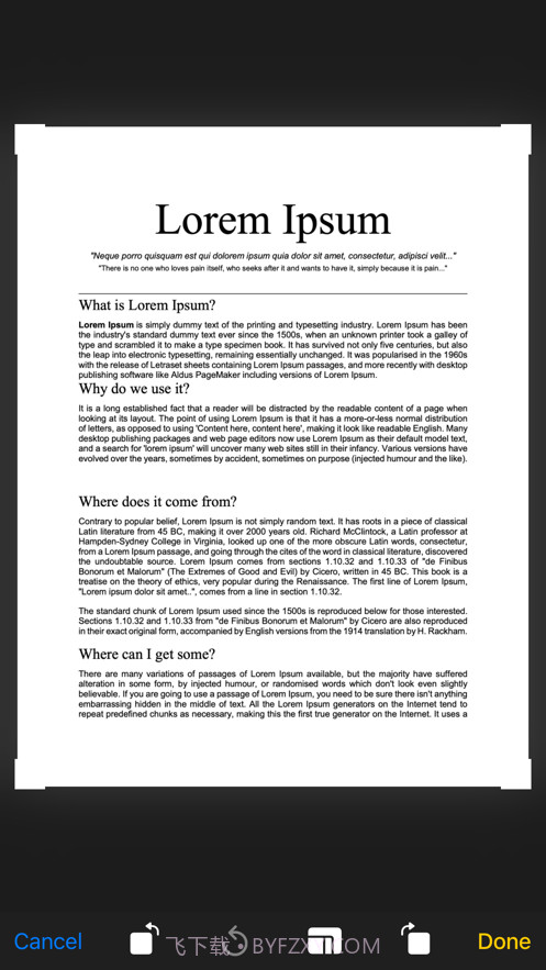 转换照片到PDF扫描器截图4 转换照片到PDF扫描器截图4