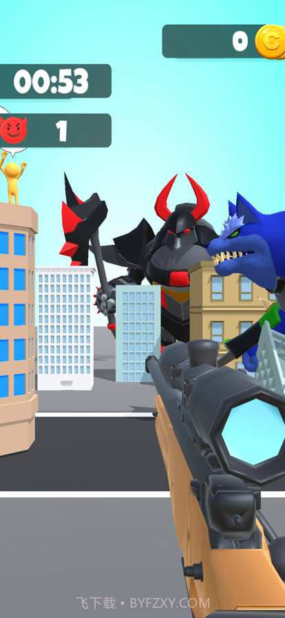 巨型狙击手：怪物猎人截图1