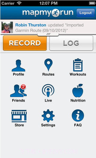 跑步跟踪截图2 跑步跟踪截图2