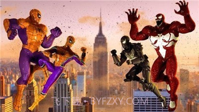 蜘蛛超级英雄飞模拟器截图3