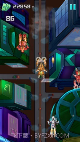 钢铁战争战斗机人截图2