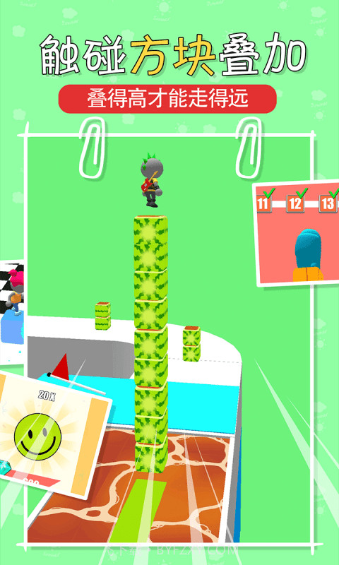 叠块跑酷截图3 叠块跑酷截图3
