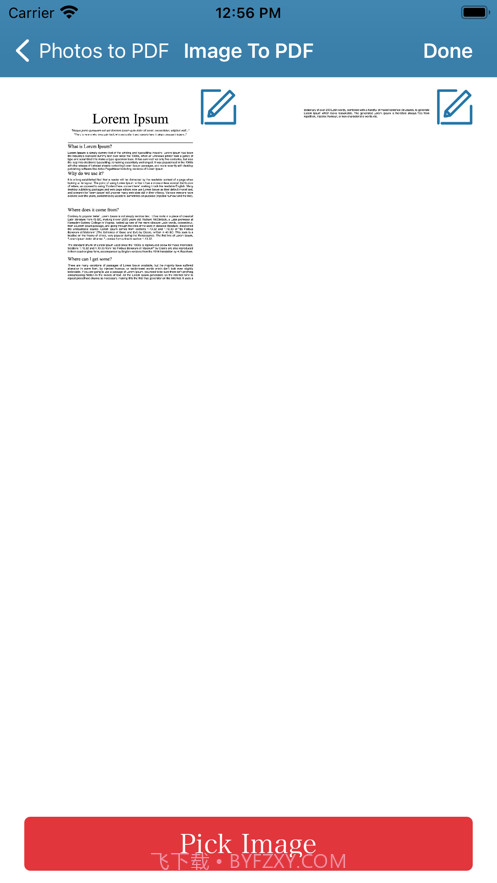 转换照片到PDF扫描器截图3 转换照片到PDF扫描器截图3