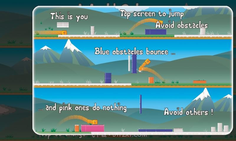 彩虹飞奔 Tap n Crash截图2