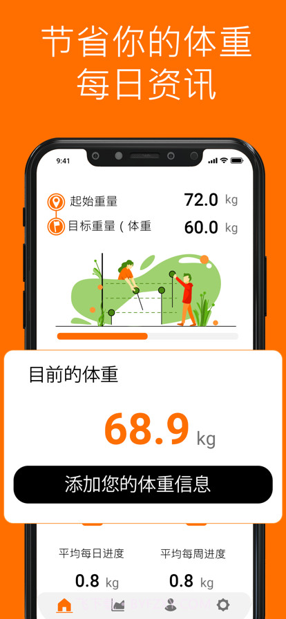 体重跟踪器截图2