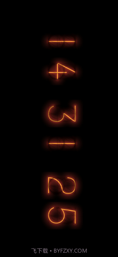 辉光时钟小组件截图1