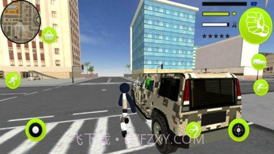 陆军火柴人绳索英雄截图2