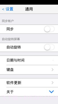 IOS设置截图3 IOS设置截图3
