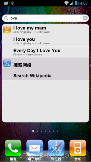 iphone4s主题桌面截图5
