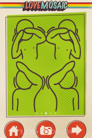 爱心马赛克 Love Mosaic截图2 爱心马赛克 Love Mosaic截图2
