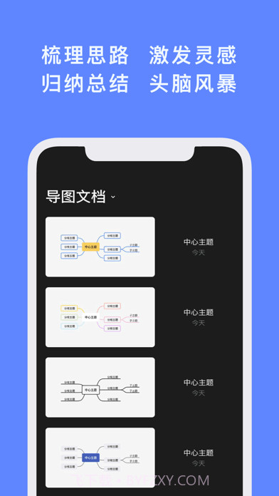 HoodleMind思维导图截图3