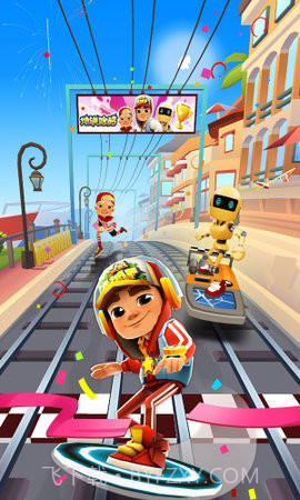 地铁跑酷摩纳哥（Subway Surf）截图1