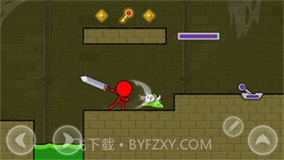 红色火柴人的冒险截图2 红色火柴人的冒险截图2