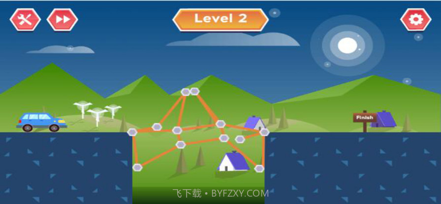 桥梁建筑师搭桥截图3