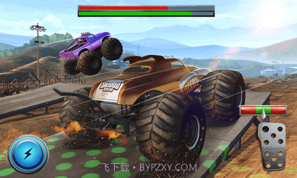 大脚车特技碰撞截图2