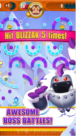 超级猴子弹跳球截图3