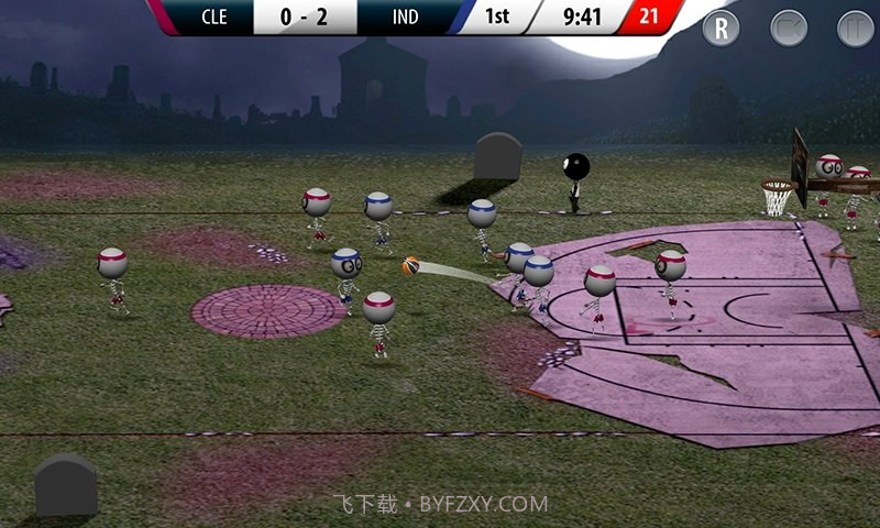 火柴人篮球2017汉化版截图3