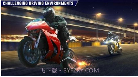 摩托骑士城市赛车模拟截图1