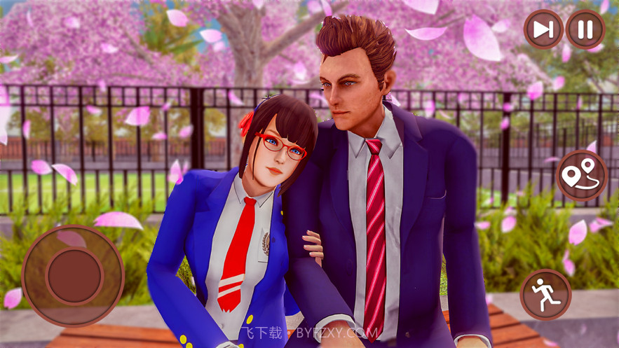 日本动画片学校女孩扬德生活截图1