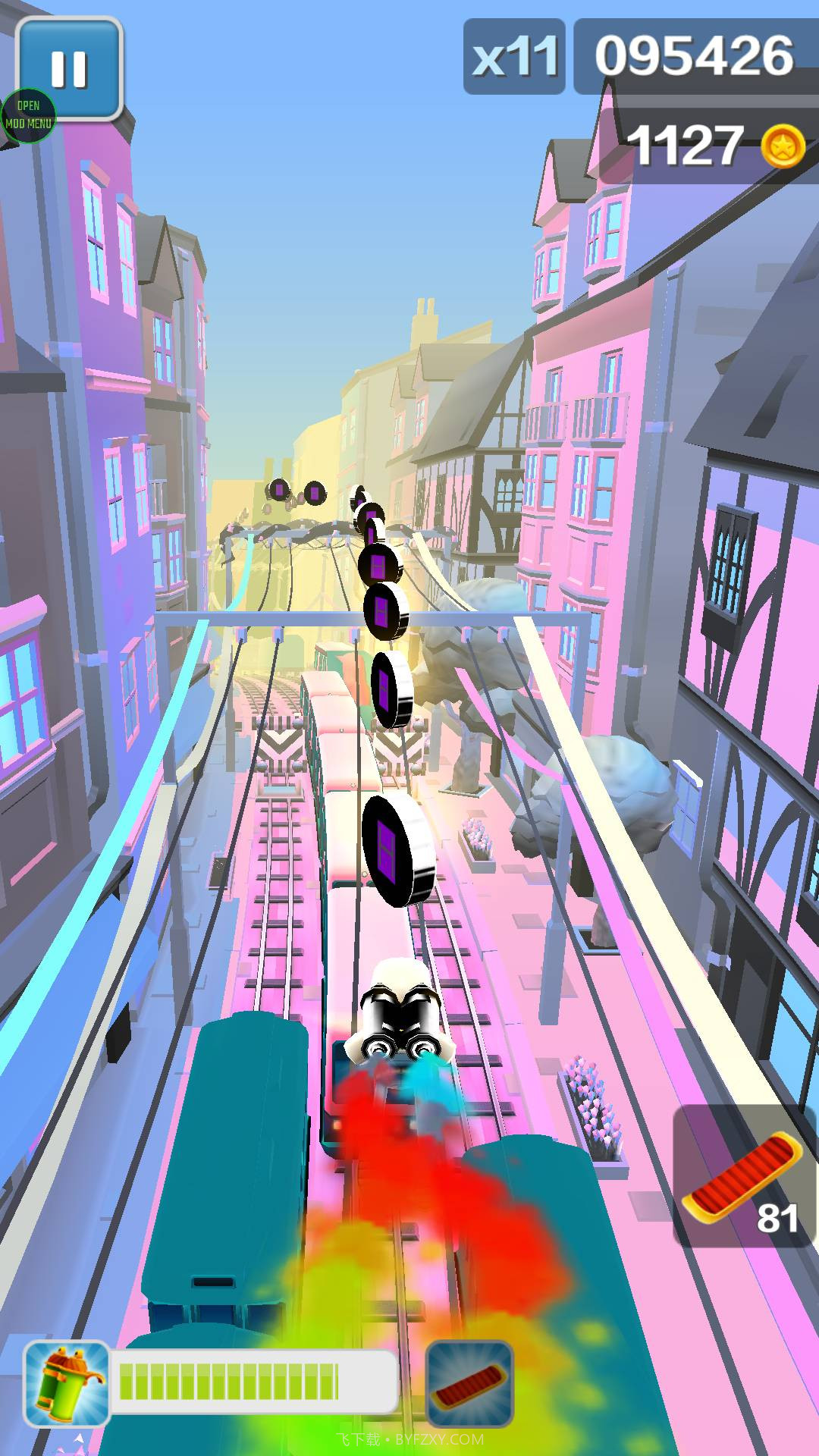 地铁跑酷星辰之城内购版截图2 地铁跑酷星辰之城内购版截图2