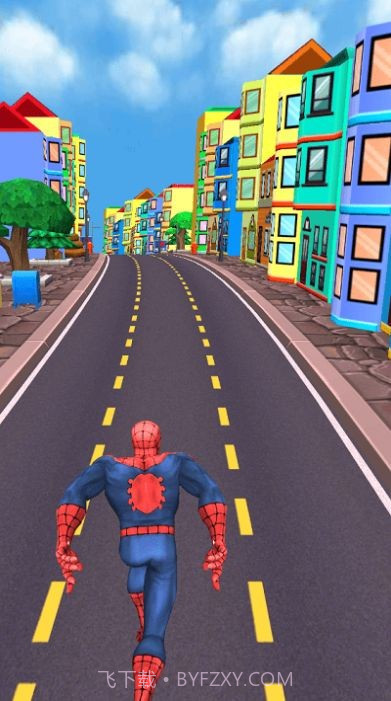 地铁蜘蛛冲3D截图2 地铁蜘蛛冲3D截图2