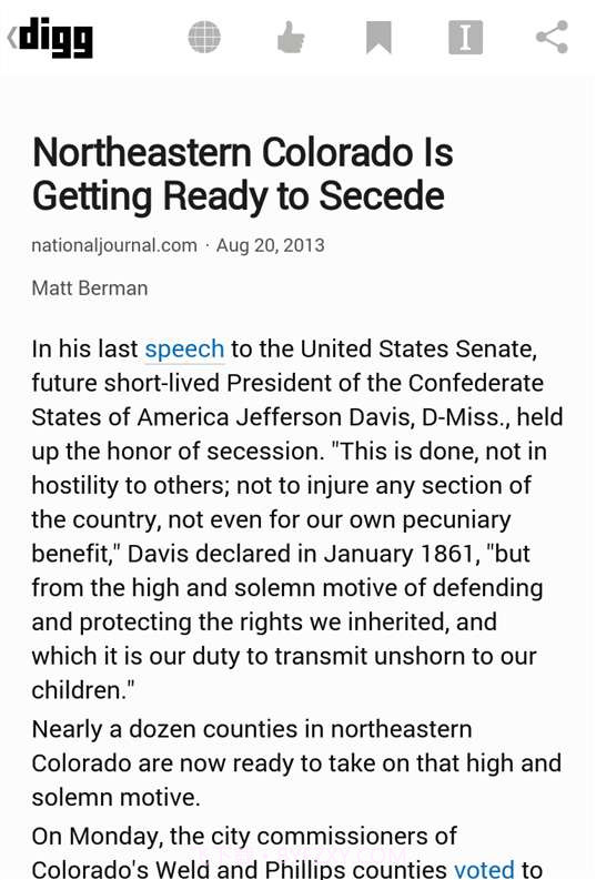 Digg新闻阅读截图4