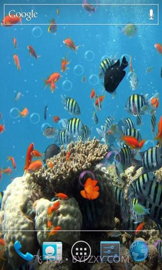 3D海底世界动态壁纸截图2 3D海底世界动态壁纸截图2