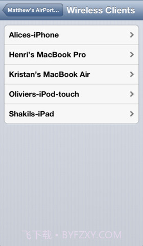 AirPort 实用工具截图2