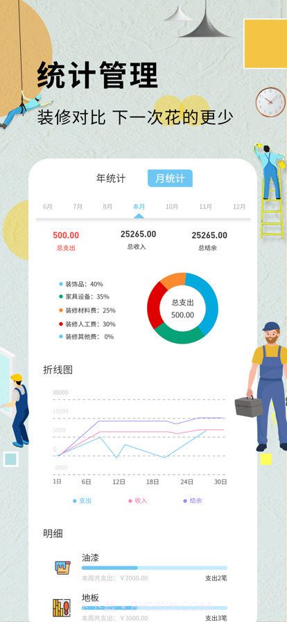 装修记账本截图4