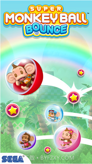 超级猴子弹跳球截图1