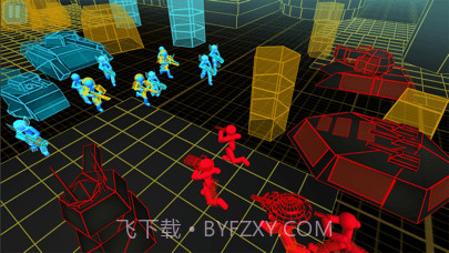 火柴人模拟器霓虹坦克战截图4 火柴人模拟器霓虹坦克战截图4