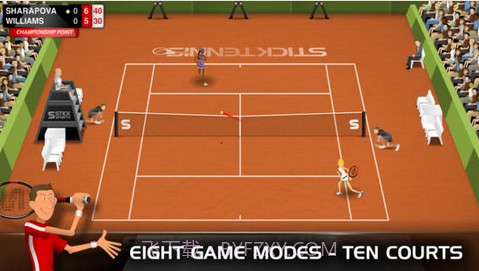 火柴人网球截图3 火柴人网球截图3